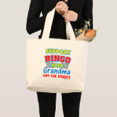 Grand Tote Bag Soutien Bingo Grand (Devant (produit))