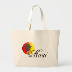 Grand Tote Bag Souvenir de Maui Hawaï