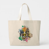 Grand Tote Bag Soyez libre (Dos)