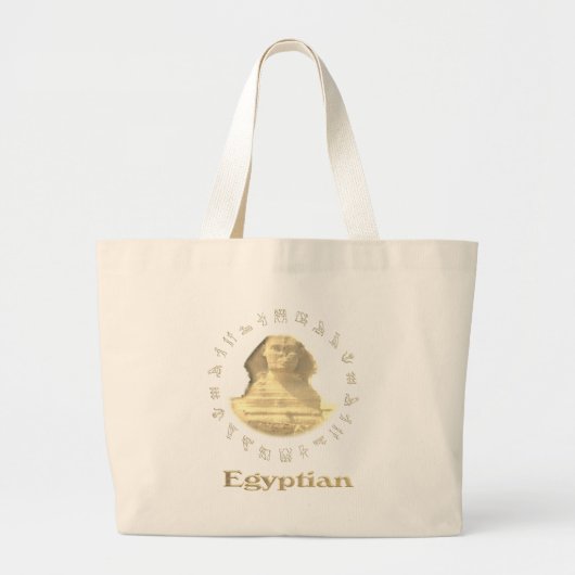 Grand Tote Bag Sphinx égyptien (Devant)
