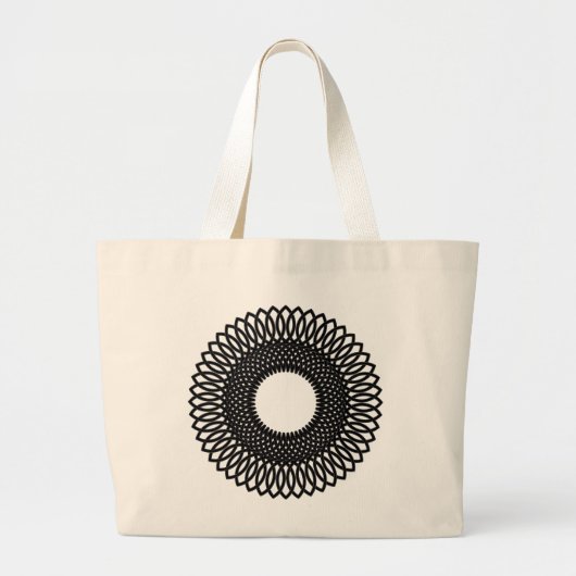 Grand Tote Bag Spirales (Devant)
