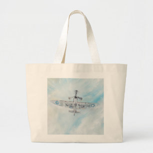 Grand Tote Bag SPITFIRE. "As de pique. 2014.