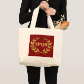 GRAND TOTE BAG SPQR (Devant (produit))
