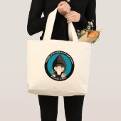 Grand Tote Bag St Benoît de Nursia (Devant (produit))