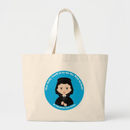 Grand Tote Bag St. Elizabeth Ann Seton (Devant)