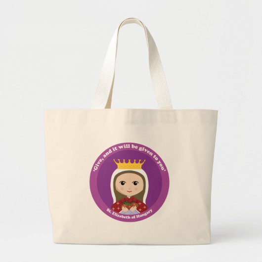 Grand Tote Bag St Elizabeth de la Hongrie (Devant)