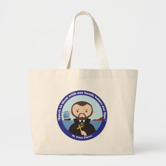 Grand Tote Bag St. Peter Claver (Devant)
