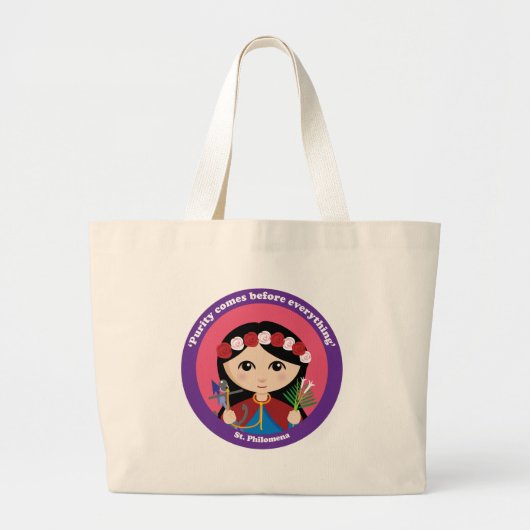 Grand Tote Bag St Philomena (Devant)
