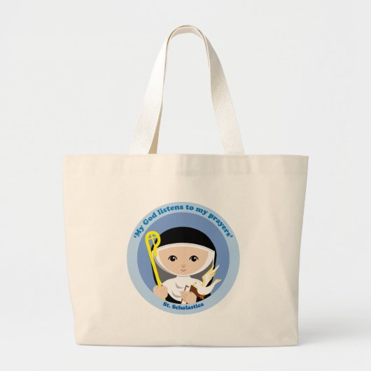 Grand Tote Bag St. Scholastica (Devant)