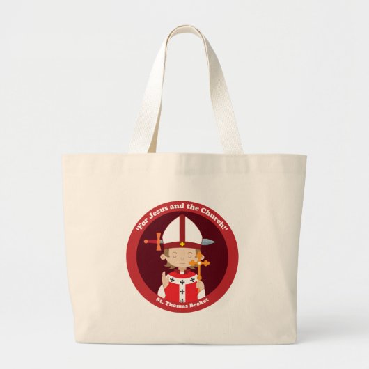 Grand Tote Bag St. Thomas Becket (Devant)