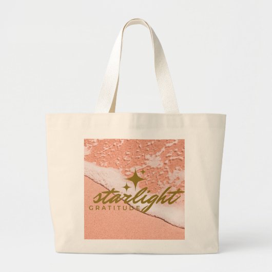 Grand Tote Bag starlight gratitude (Devant)