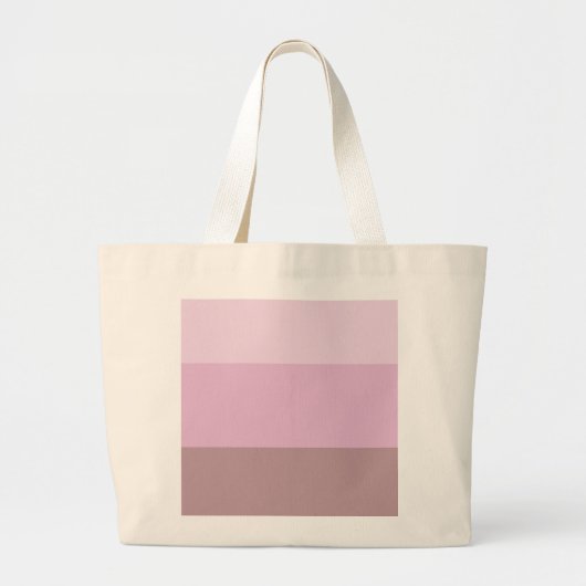 Grand Tote Bag Striped ombre (Devant)