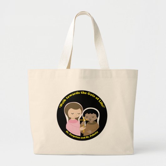 Grand Tote Bag Sts. Perpetua et Felicity (Devant)