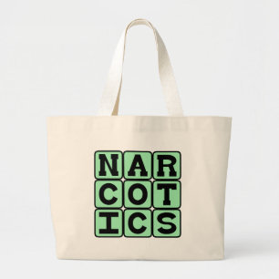 Grand Tote Bag Stupéfiants, Drogues