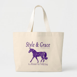 Grand Tote Bag Style et grace Missouri Fox Trotter Thing