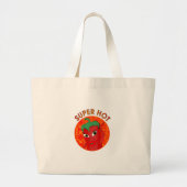 Grand Tote Bag Super Hot Pepper Diva (Devant)