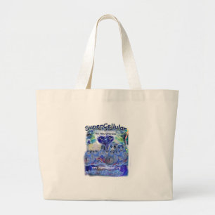 Grand Tote Bag SuperCellular et le Microheroes !