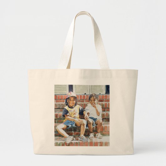 Grand Tote Bag Sur l'étape plan 2002 (Devant)