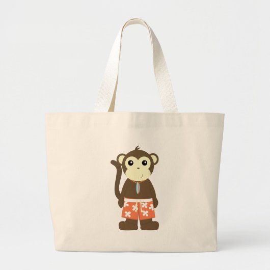 Grand Tote Bag Surf singe (Devant)