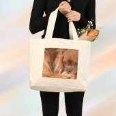 Grand Tote Bag Sweet Ruby Cavalier King Charles Spaniel