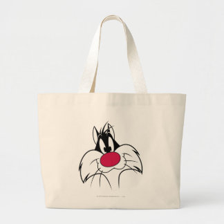Grand Tote Bag SYLVESTER™ visage nez rouge