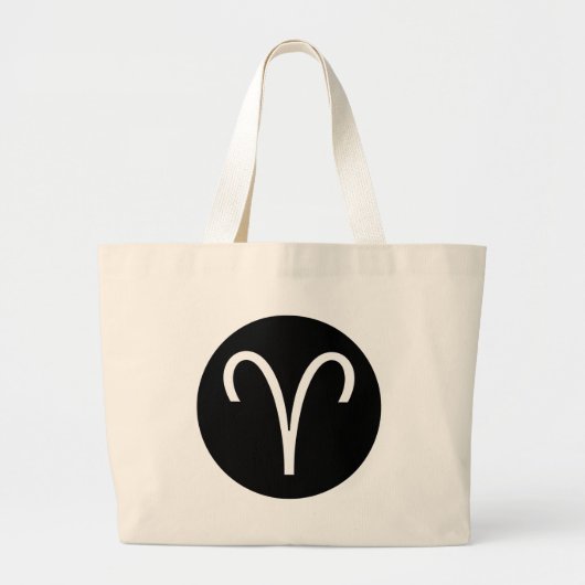 Grand Tote Bag Symbole Aries (Devant)