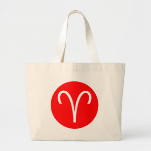 Grand Tote Bag Symbole Aries