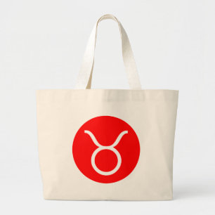 Grand Tote Bag Symbole du Taurus