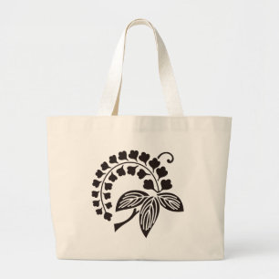 Grand Tote Bag SYMBOLE KAMON Crest de la famille japonaise