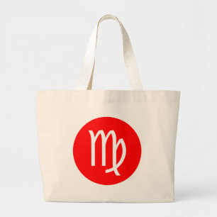 Grand Tote Bag Symbole Virgo