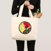 Grand Tote Bag Symboles du Portugal - coq (Devant (produit))