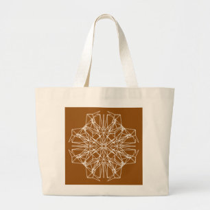 Grand Tote Bag Symétrie géométrique