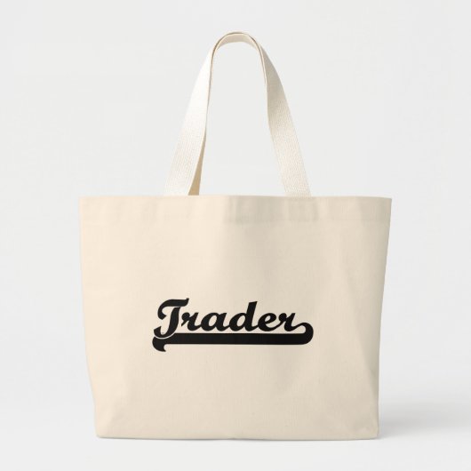 Grand Tote Bag Système de travail classique de commerçant (Devant)