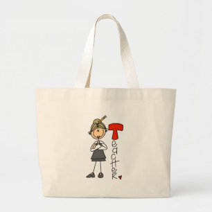 Grand Tote Bag T est pour le professeur