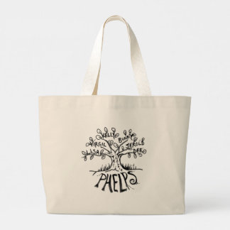 Grand Tote Bag T-Shirt pour la réunion de famille Phelps 2025