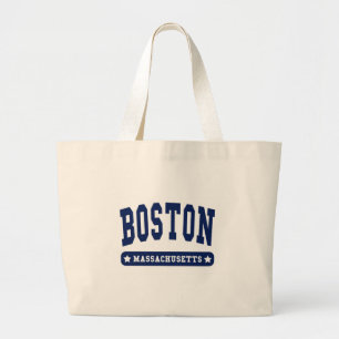 Grand Tote Bag T-shirts de style Boston Massachusetts College