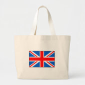 Grand Tote Bag T-shirts et cadeaux britanniques de drapeau (Devant)