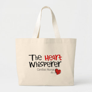 Grand Tote Bag T-shirts et cadeaux cardiaques d'infirmière