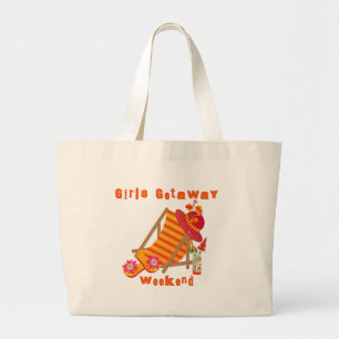 Grand Tote Bag T-shirts et cadeaux de week-end de fuite de filles