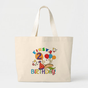 Grand Tote Bag T-shirts et cadeaux Fiesta 2e anniversaire