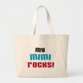 Grand Tote Bag T-shirts et cadeaux My Mimi Rocks (Devant)