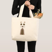 Grand Tote Bag Tabby CAT (Devant (produit))