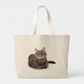 Grand Tote Bag Tabby Gris (Dos)