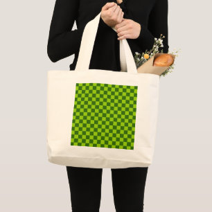 Grand Tote Bag Tableau de bord classique Green Combination par ST