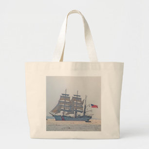 Grand Tote Bag Tall Ship, Clipper Ship, Voilier, US Coast Guard