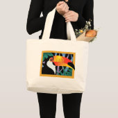 Grand Tote Bag Tango de toucan (Devant (produit))