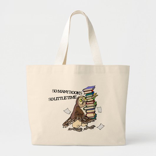 Grand Tote Bag Tant de livres (Devant)