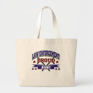 Grand Tote Bag Tante fière de police