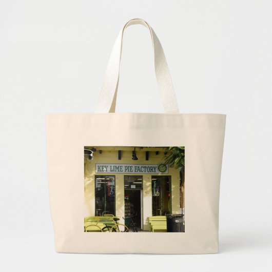 Grand Tote Bag Tarte de chaux principale (Devant)