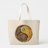 Grand Tote Bag Taureau & Lapin de Feu (Dos)